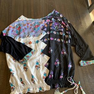 Anthropologie peasant top